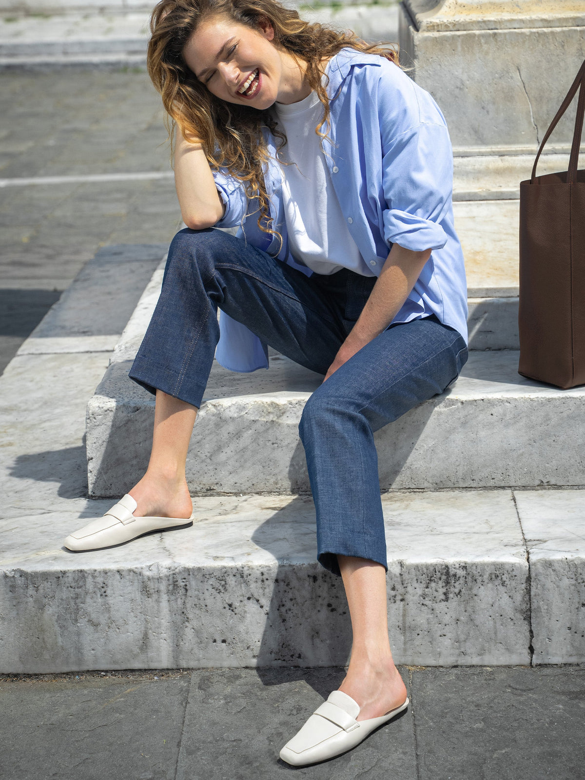 The Una Loafer Mule